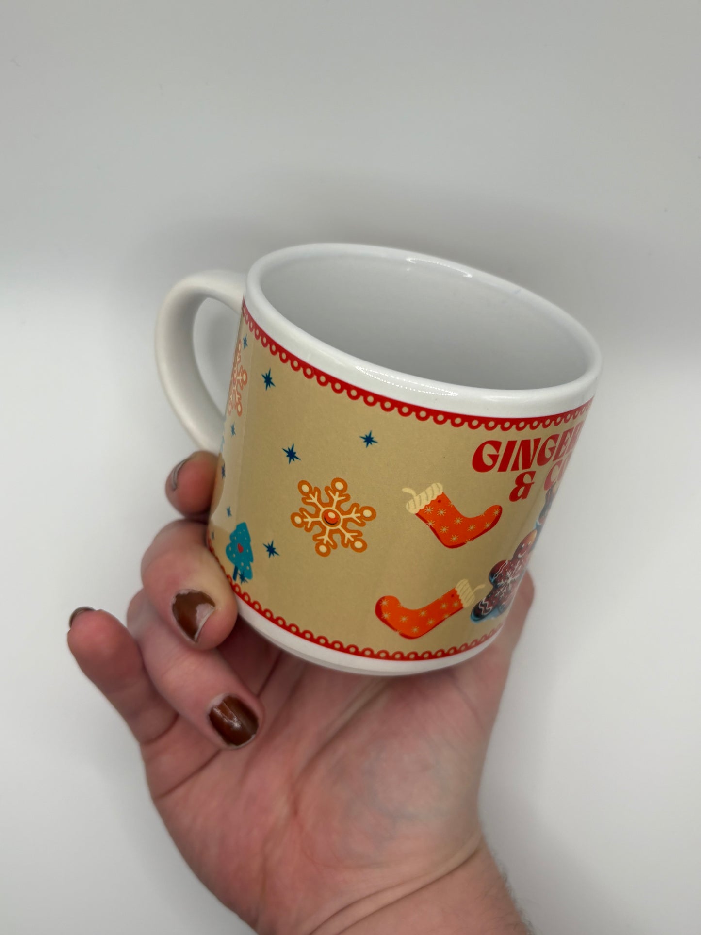 Gingerbread & Cocoa Holiday Mug