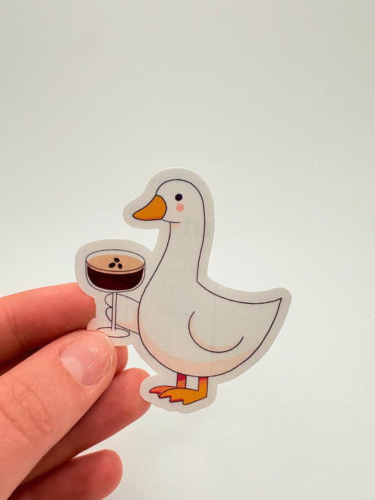 Silly Goose with Espresso Martini Sticker