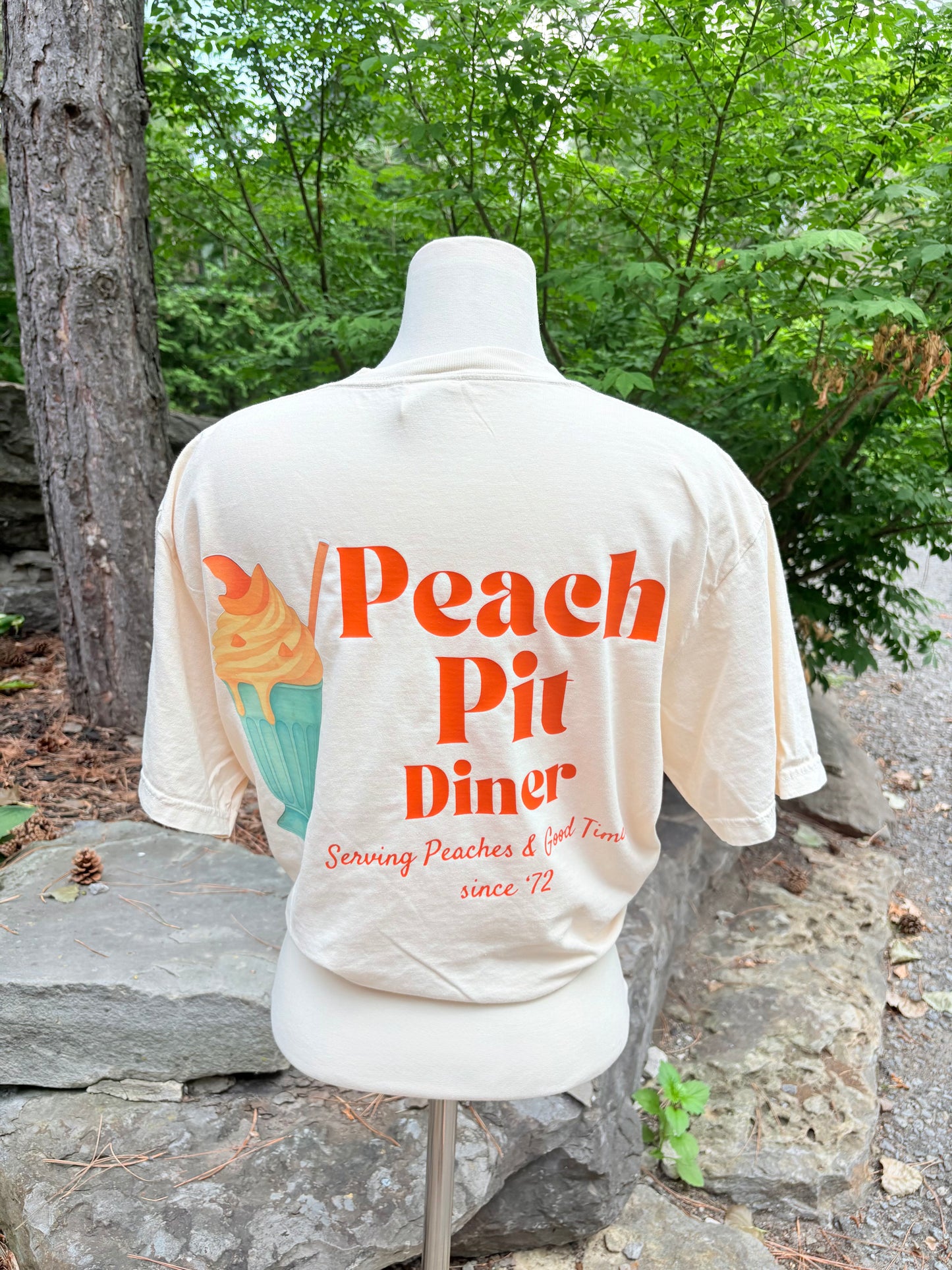 Peach T-Shirt - Fruit Stand Collection