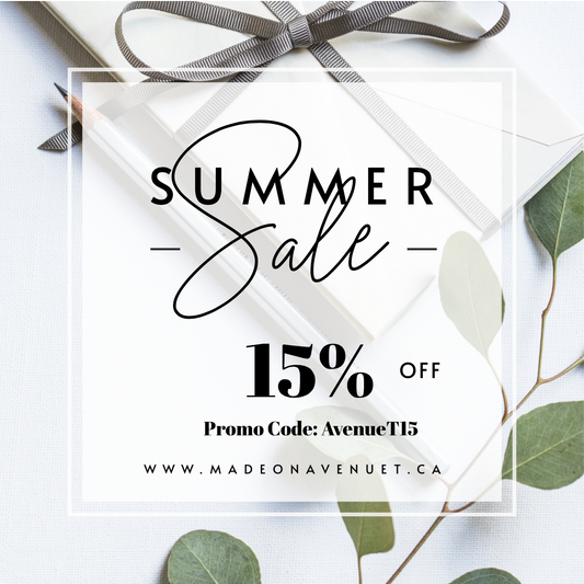Save 15% on your order from Avenue T