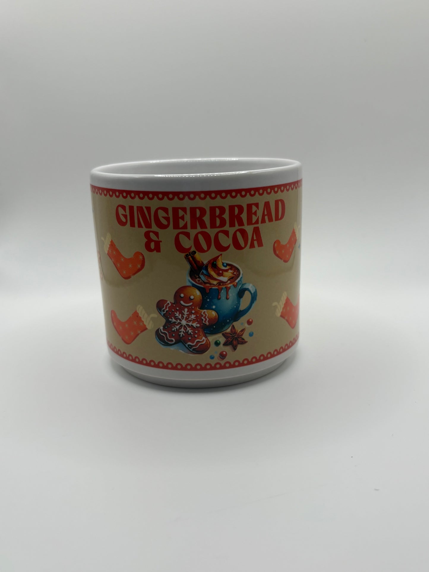 Gingerbread & Cocoa Holiday Mug