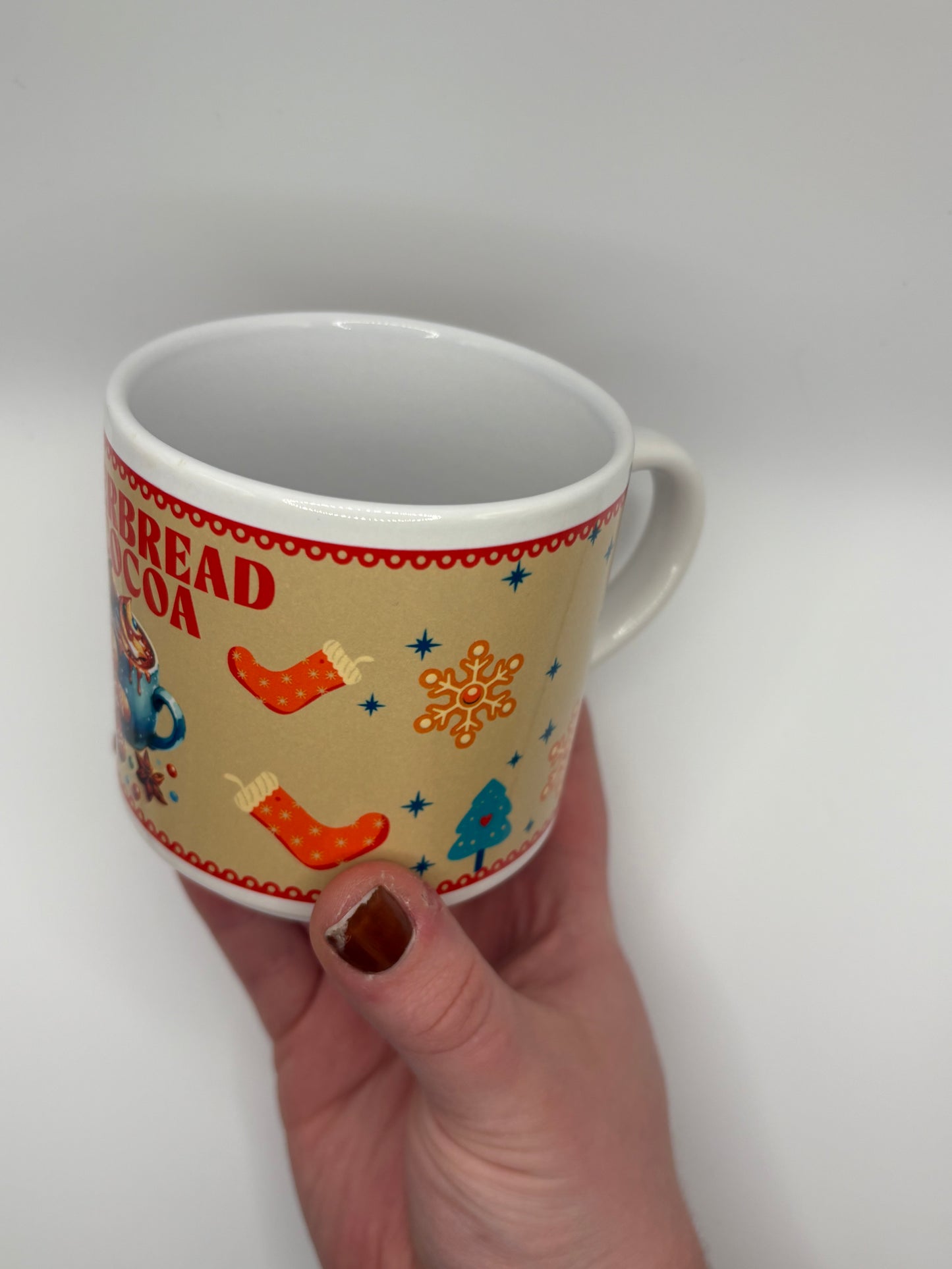Gingerbread & Cocoa Holiday Mug