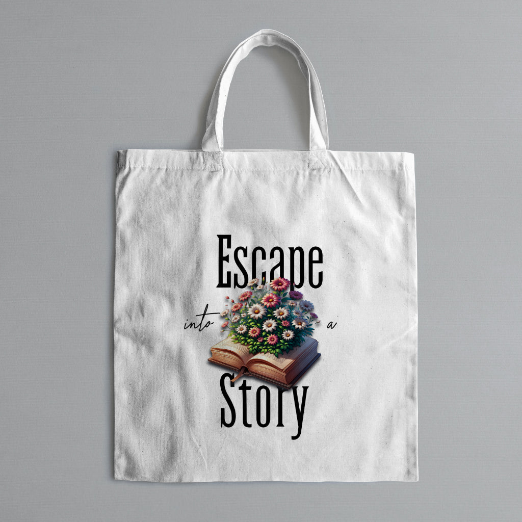Escape Into a Story - Tote Bag