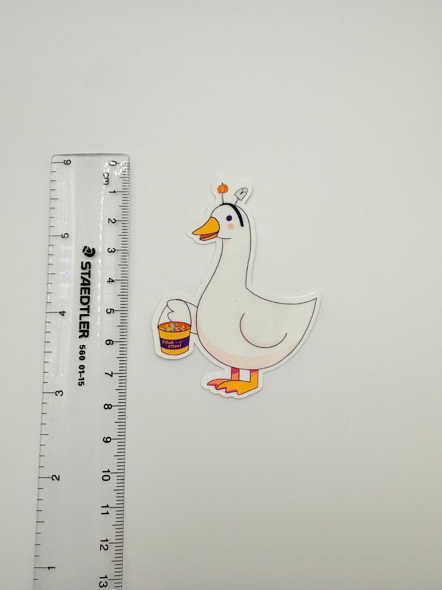 Trick or Treat Silly Goose - Sticker