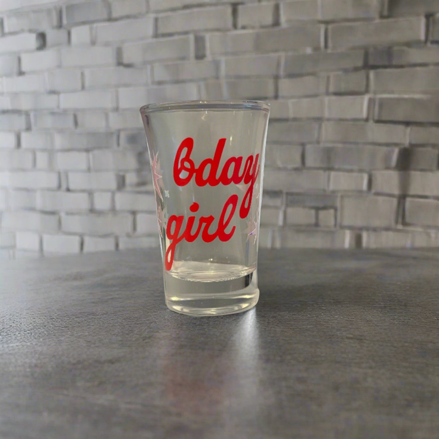 Bday Girl Shot Glass