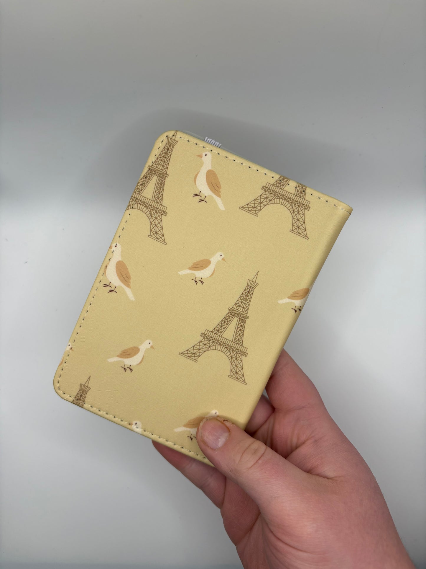 Paris-Inspired Passport Cover | Cute Travel Accessory for Globetrotters