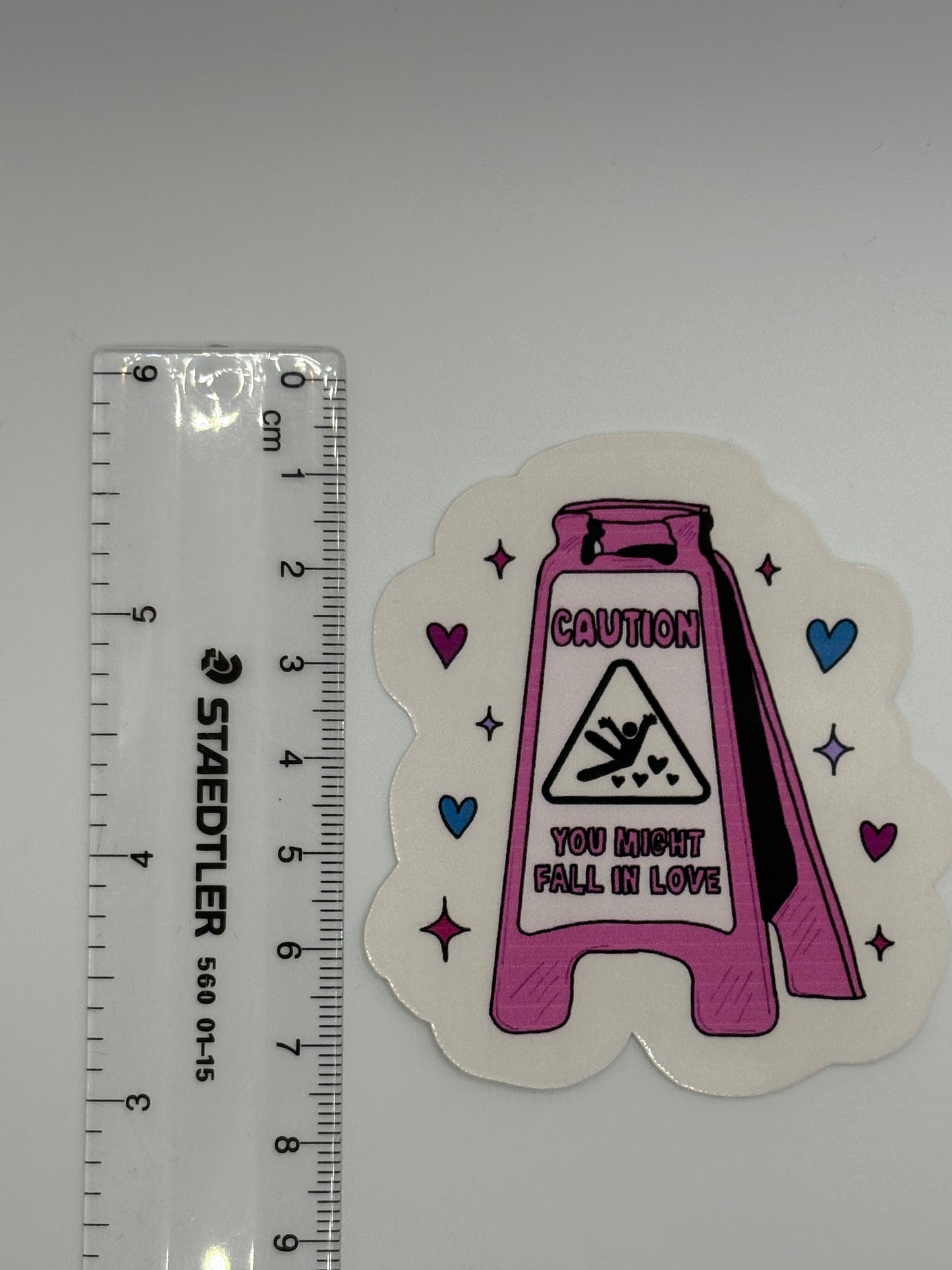 CAUTION: You Might Fall in Love – Sticker