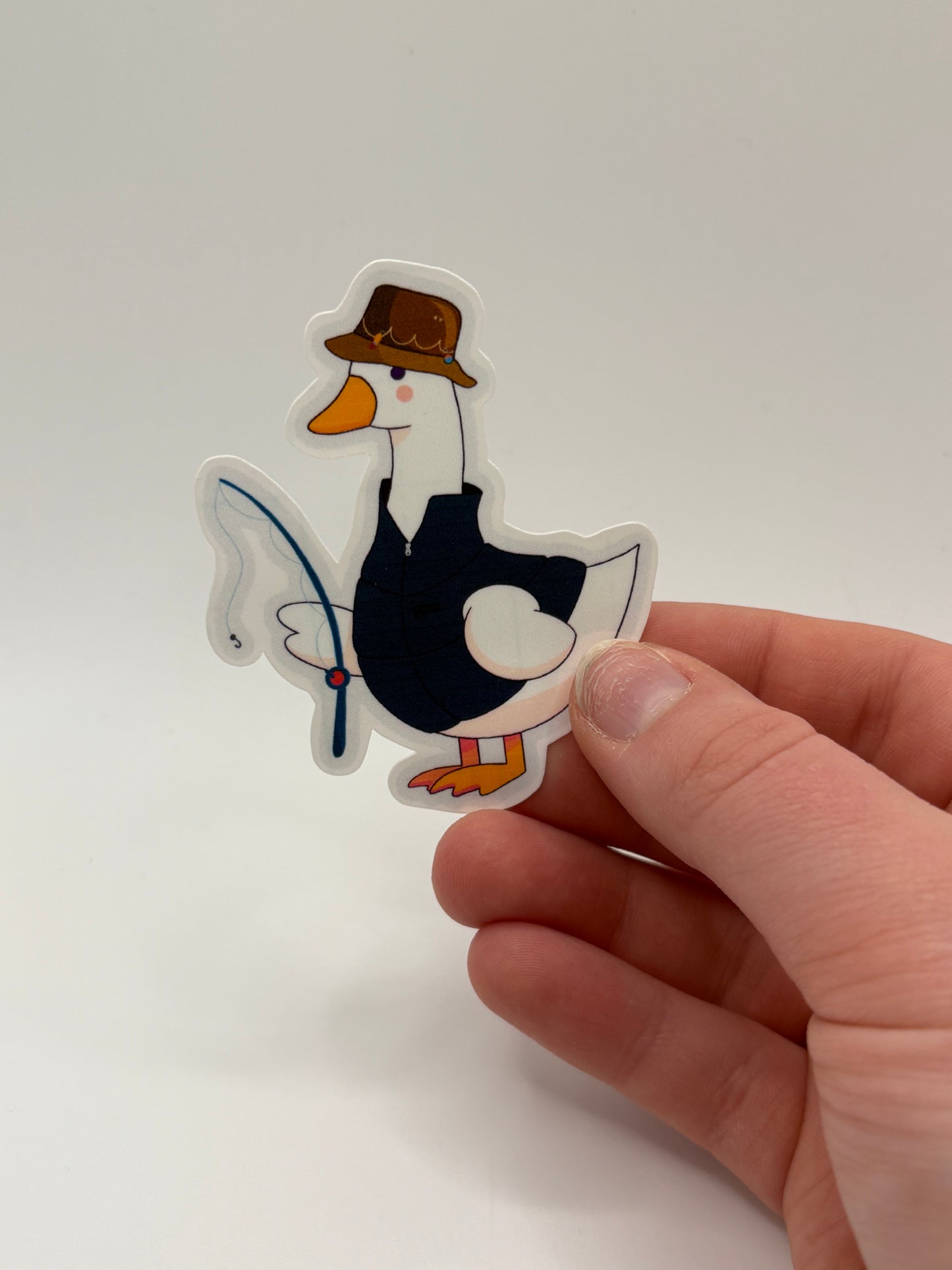 Silly Goose Fishing - Sticker
