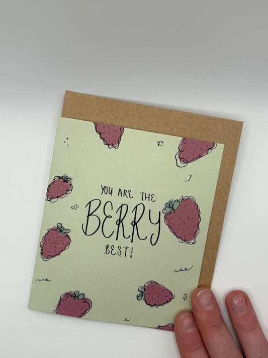 Berry Best - Greeting Card