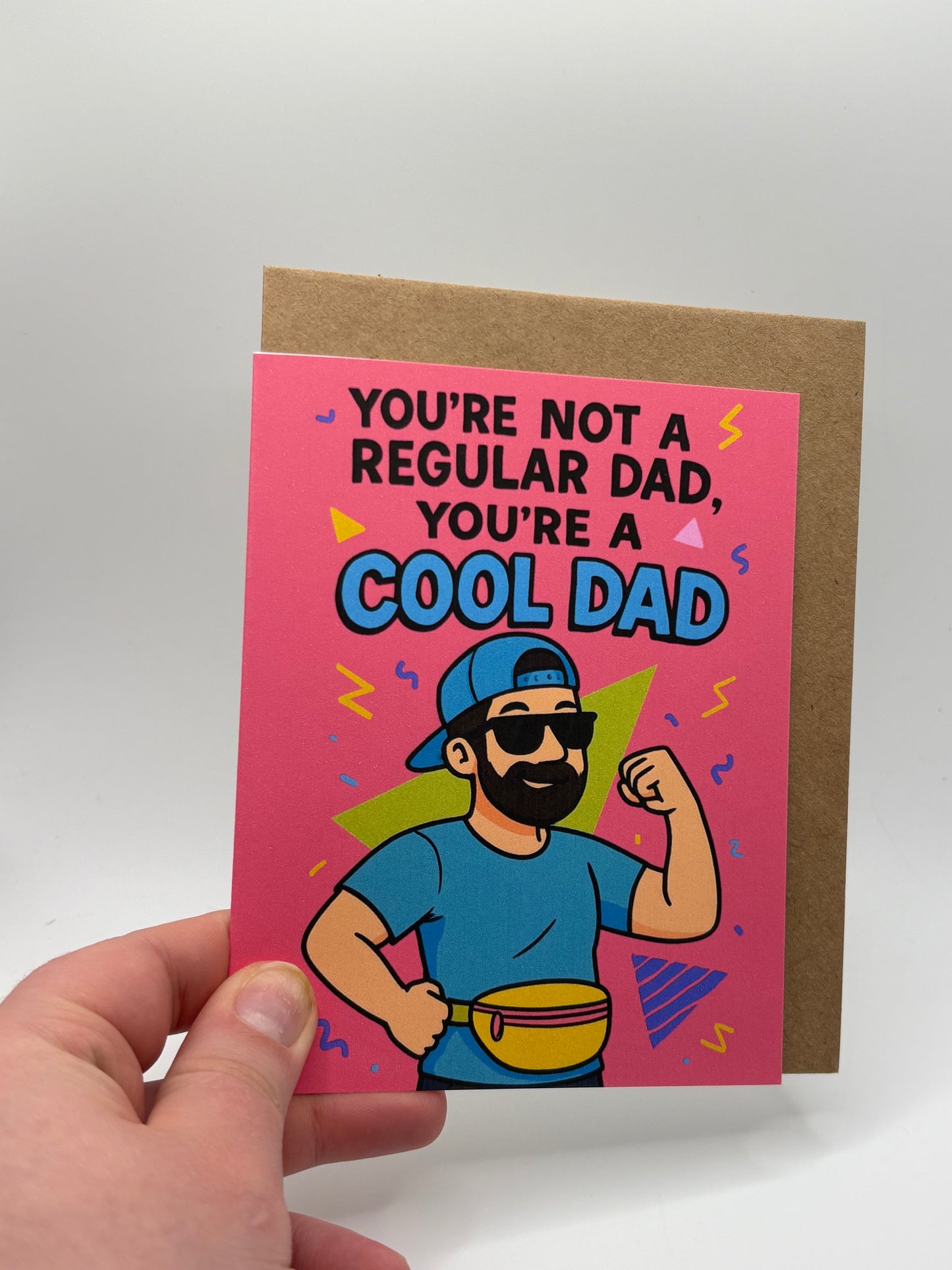 You're Not a Regular Dad, You're a Cool Dad | Funny Retro Father's Day Card