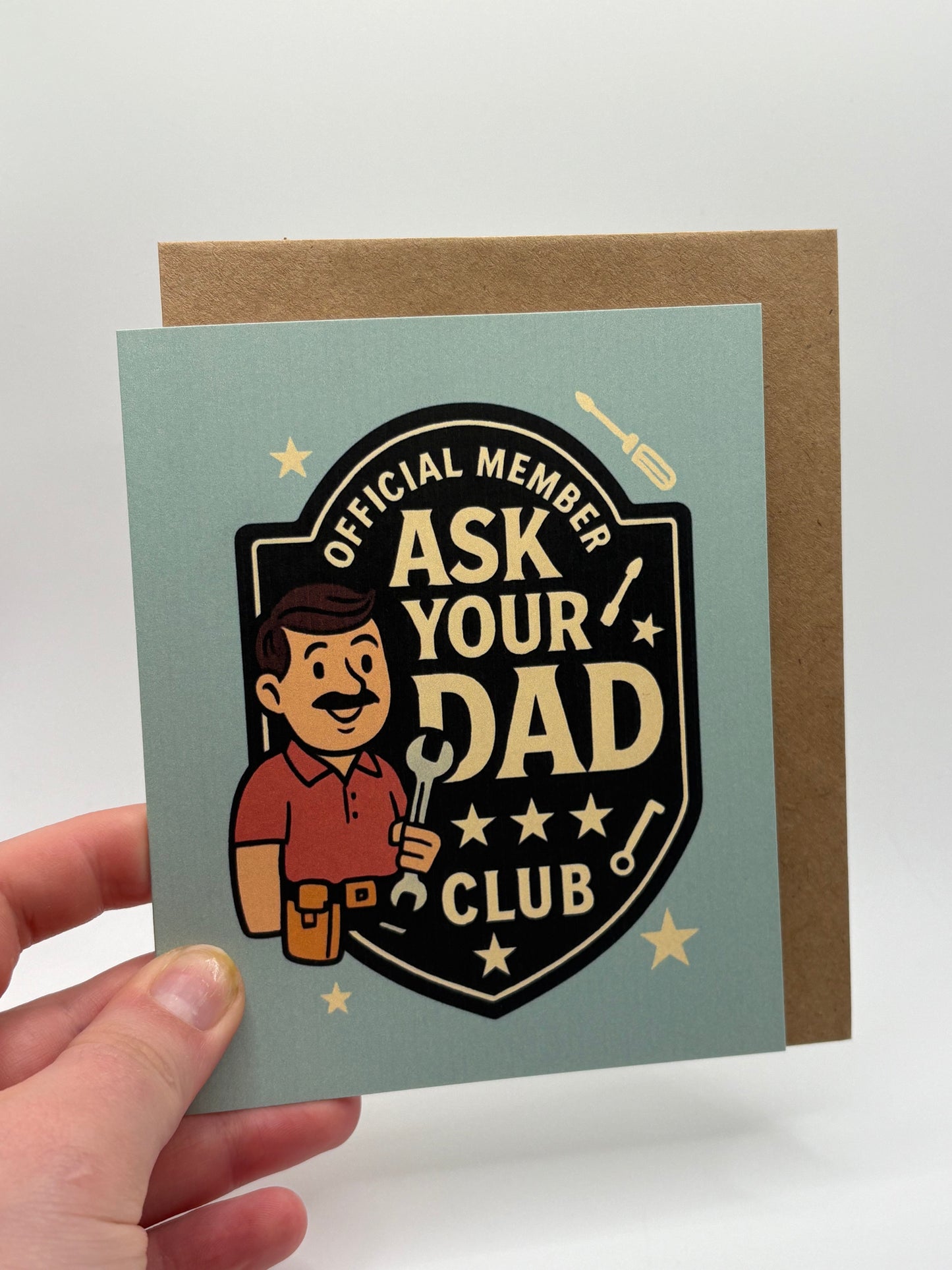 Official Member of the 'Ask Your Dad' Club | Funny Father’s Day Card
