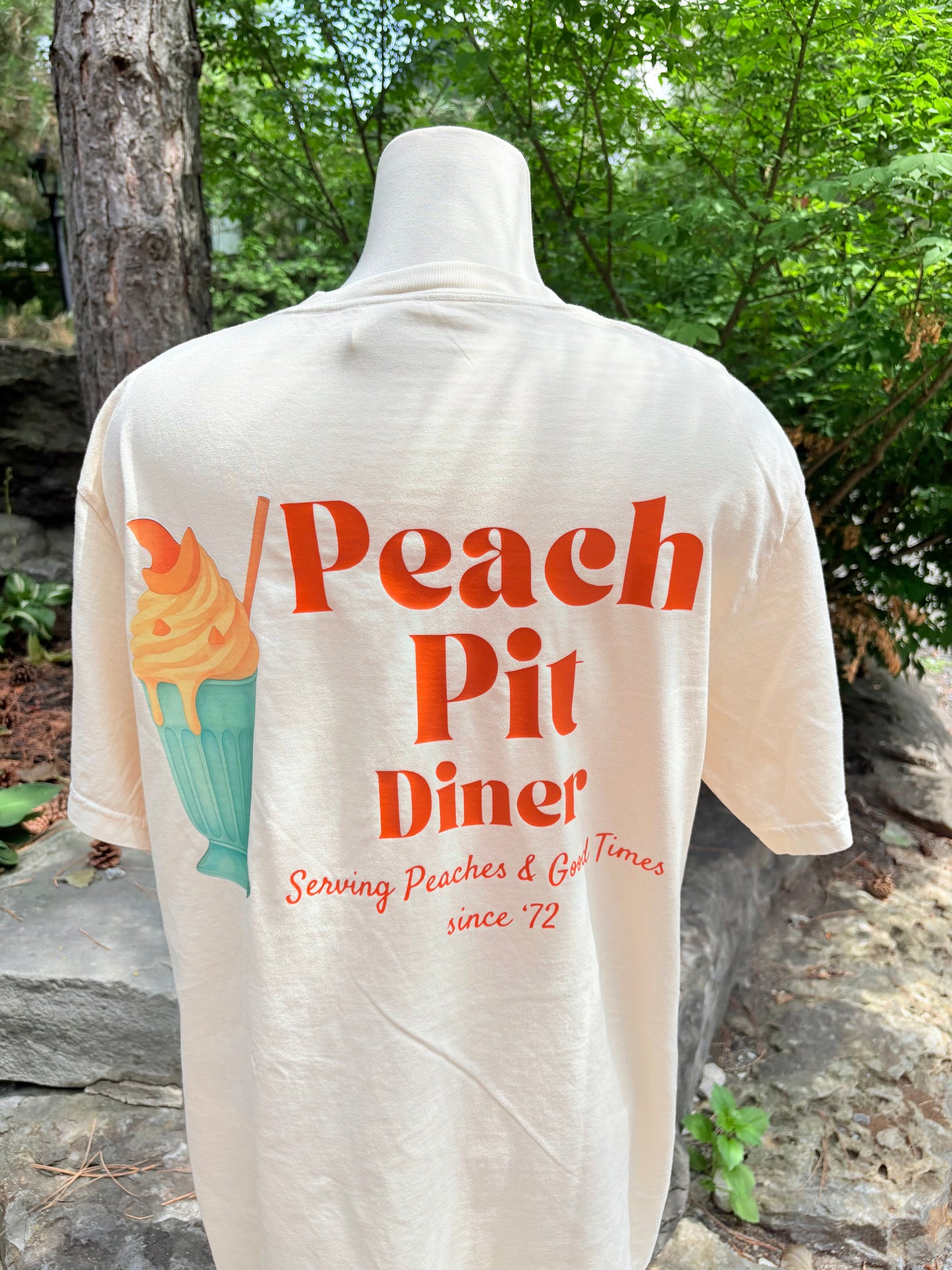 Peach T-Shirt - Fruit Stand Collection
