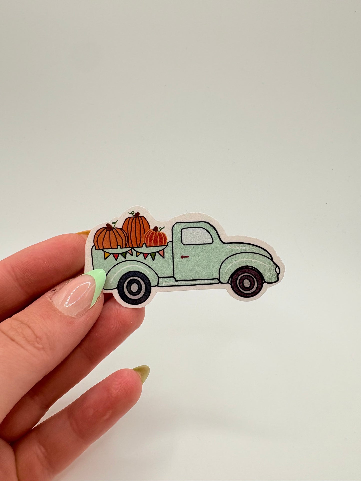 Pumpkin Truck - Sticker