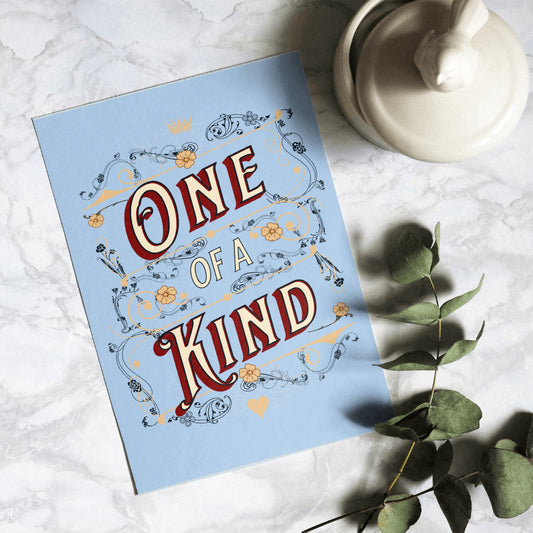 One of a Kind - Greeting Card