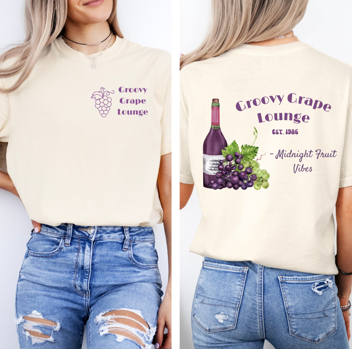 Grape T-Shirt - Fruit Stand Collection