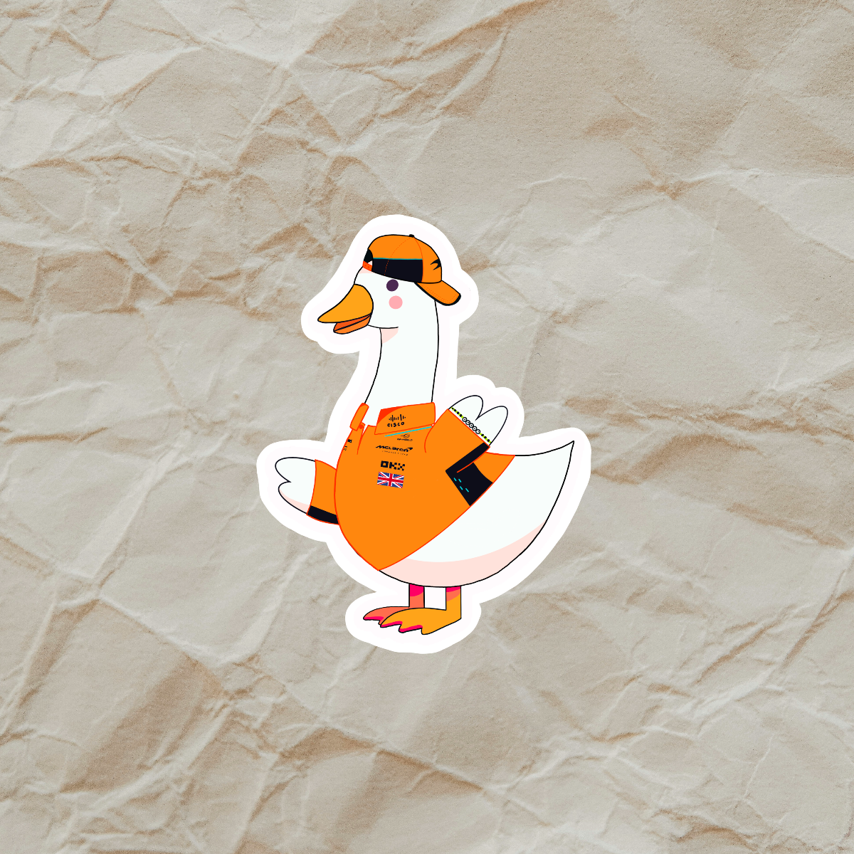 F1 Silly Goose - Sticker
