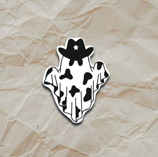 Cowboy Ghost - Sticker